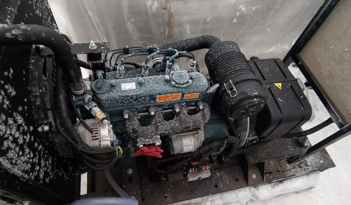 Японский дизельный двигатель Kubota V1505, 13 кВт, новый