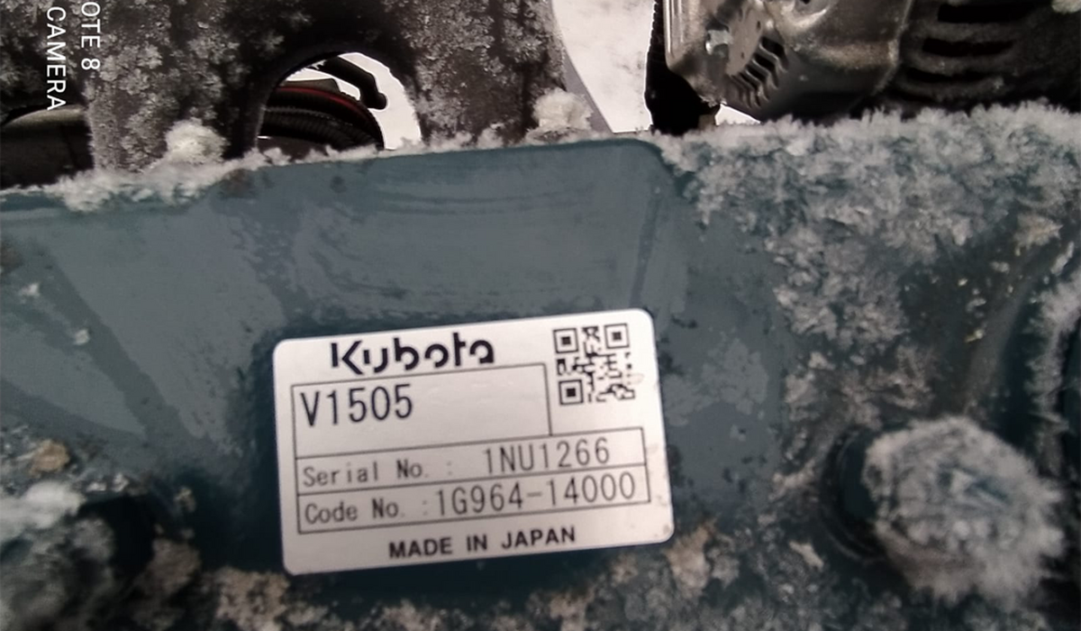 Японский дизельный двигатель Kubota V1505, 13 кВт, новый