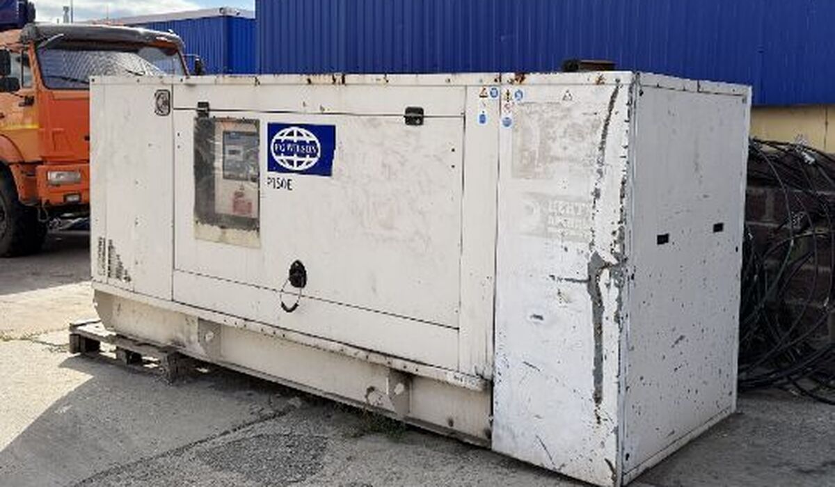 Дизельный генератор Wilson P-150-E, 109 кВт, б/у