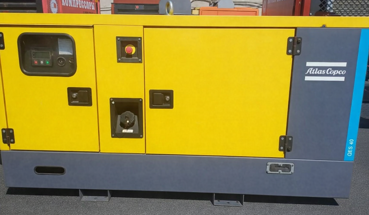 Дизельный генератор Atlas Copco QES 40, 34 кВт, б/у