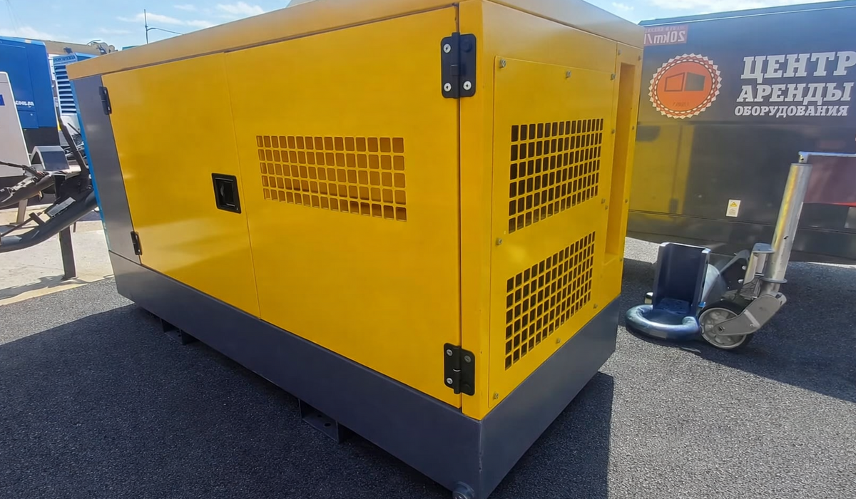Дизельный генератор Atlas Copco QES 40, 34 кВт, б/у